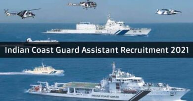 Indian Coast Guard Assistant Recruitment 2021