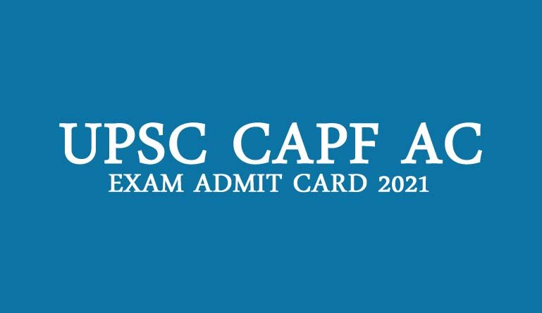UPSC CAPF AC Exam