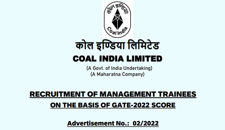 Coal India MT Recruitment