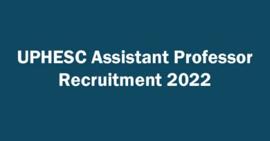 UPHESC Assistant Professor Recruitment