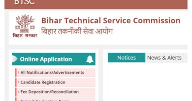 Bihar BTSC Recruitment 2022