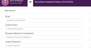 What is the age limit for the DU Assistant Professor Recruitment 2022?
