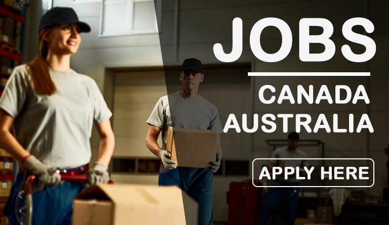 Packaging Jobs in Canada & Australia