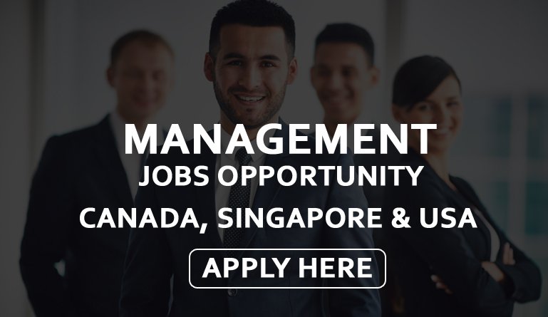 Management Jobs Opportunity