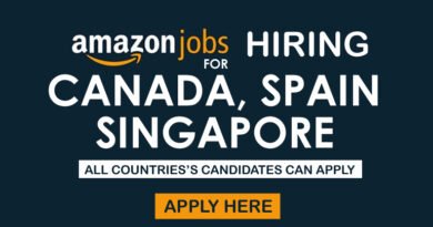 Amazon Careers in Canada, Spain, and Singapore