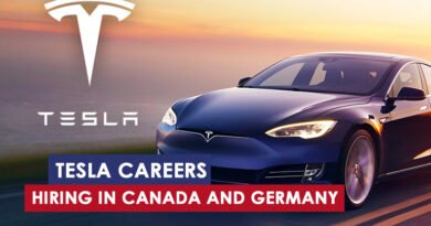 Tesla's job opportunities in Canada and Germany