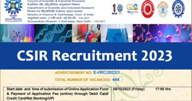 CSIR Recruitment 2024