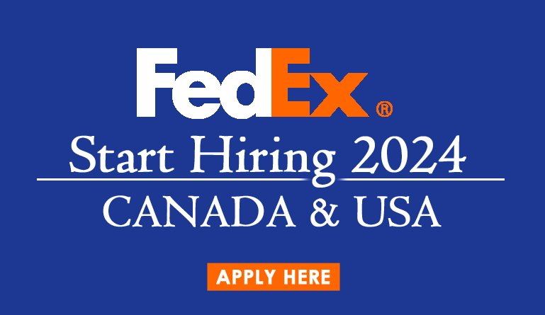 FedEx Hiring 2024