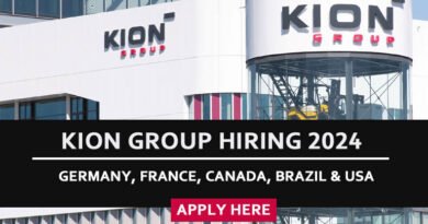 Kion Group Hiring 2024