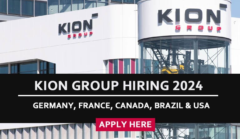 Kion Group Hiring 2024
