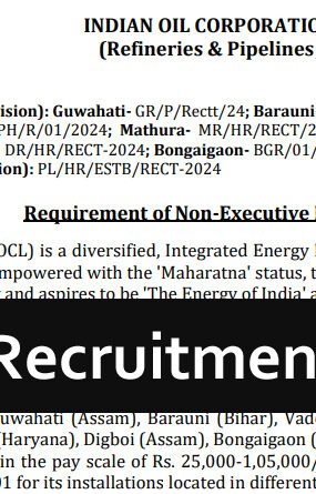 IOCL Recruitment 2024