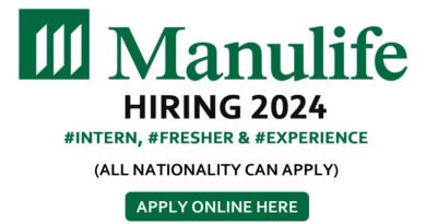 Manulife Hiring 2024