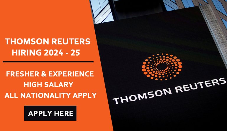 Thomson Reuters Careers 2024