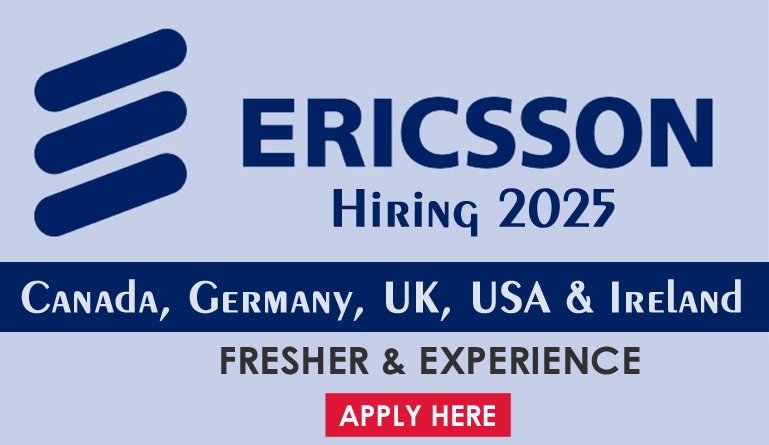 Ericsson Careers 2025