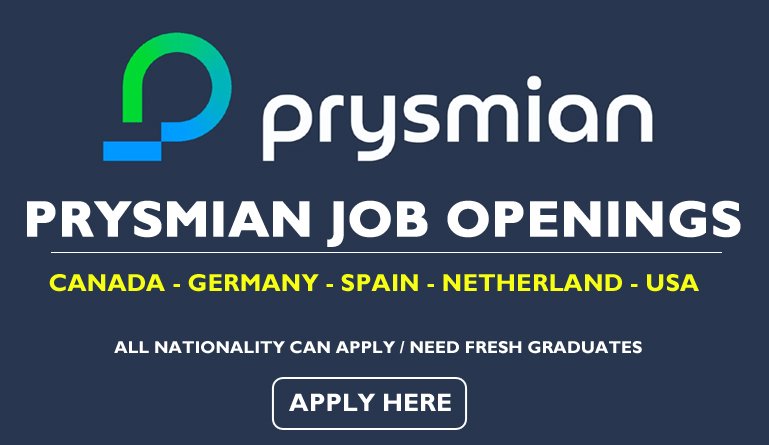 Prysmian Careers 2025