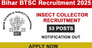 BTSC Recruitment 2025