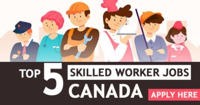 5 Skilled Worker Job Openings