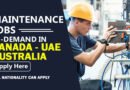 Maintenance Job Openings