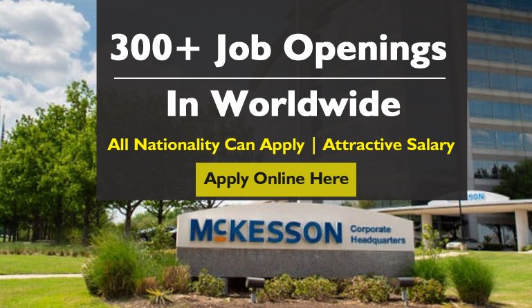 McKesson Careers Opportunity 2025