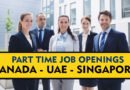 Part-Time Job Openings
