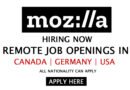 Remote Jobs At Mozilla