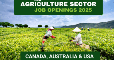 New Agriculture Sector Job Openings In Canada, Australia & USA – Apply