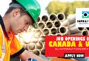 Infra Pipe Job Openings