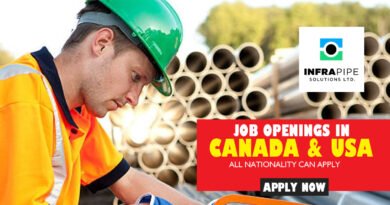 Infra Pipe Job Openings
