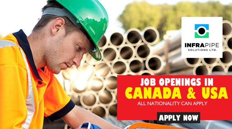 Infra Pipe Job Openings