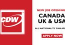 CDW Jobs 2025: Apply Jobs In Canada, UK and USA