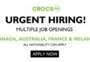 Crocs Careers 2025: Apply Jobs In Canada, Australia, France and Ireland