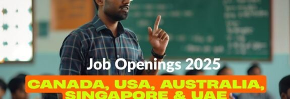 Teacher Job Openings 2025