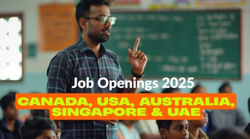 Teacher Job Openings 2025
