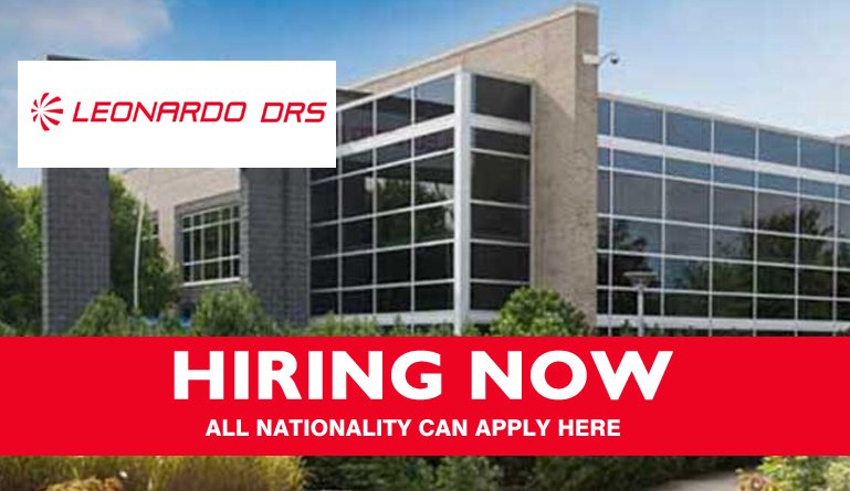 Leonardo DRS Hiring 2025
