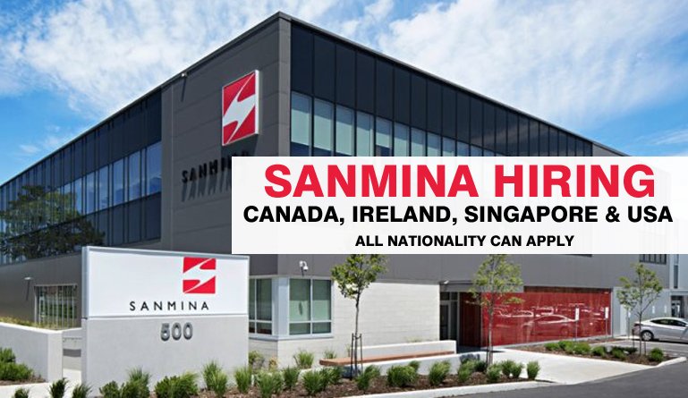 Sanmina Hiring 2025
