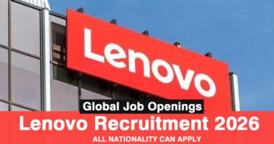Lenovo Recruitment 2026