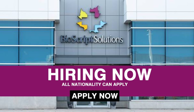 BioScript Solutions Recruitment 2026