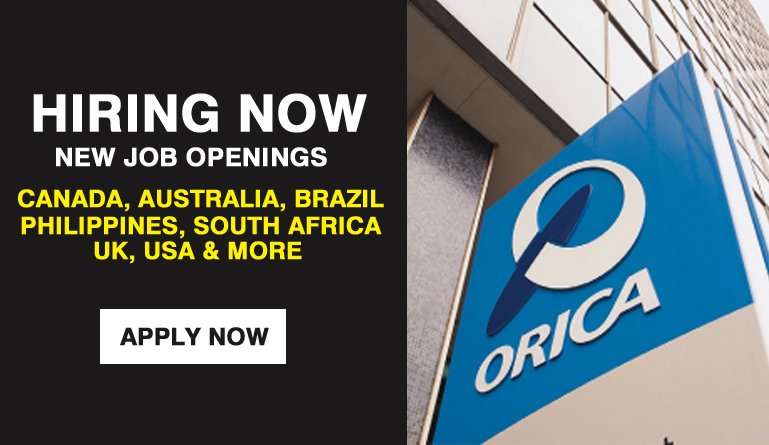 Orica Recruitment 2026