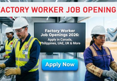 Factory Worker Job Openings 2026