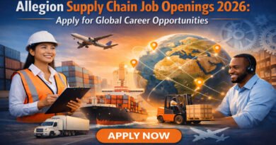 Global Supply Chain Careers at Allegion 2026 – Apply Now