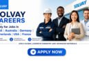 Solvay Recruitment 2026