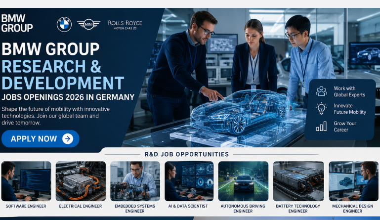 BMW Group Research and Development Jobs 2026