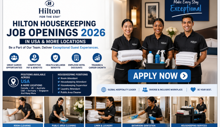 Hilton Housekeeping Jobs 2026