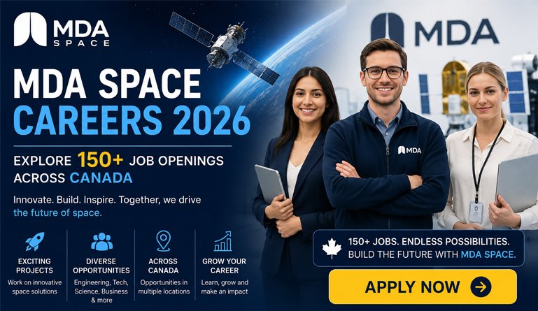 MDA Space Careers 2026