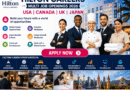Hilton Careers 2026 with job openings in the USA, Canada, UK, and Japan