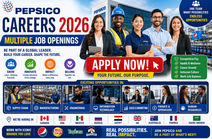PepsiCo Careers 2026