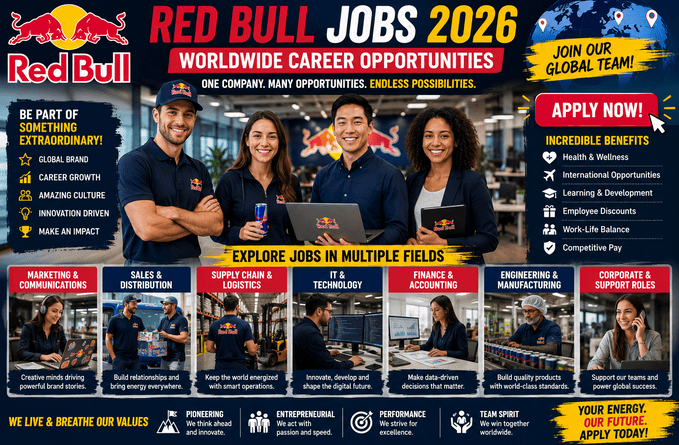 Red Bull Jobs 2026