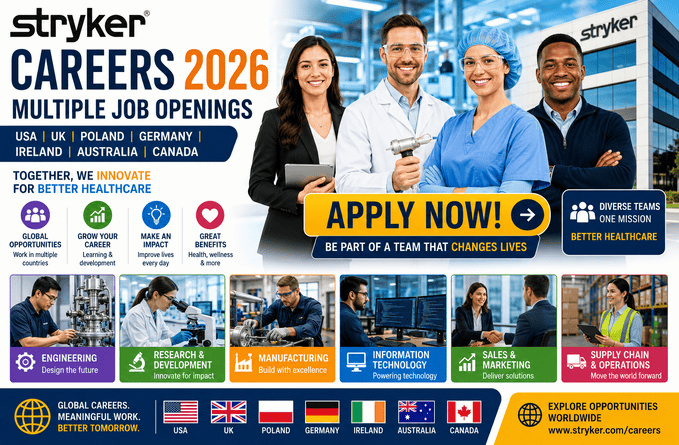 Stryker Careers 2026