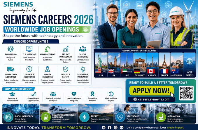 Siemens Careers 2026